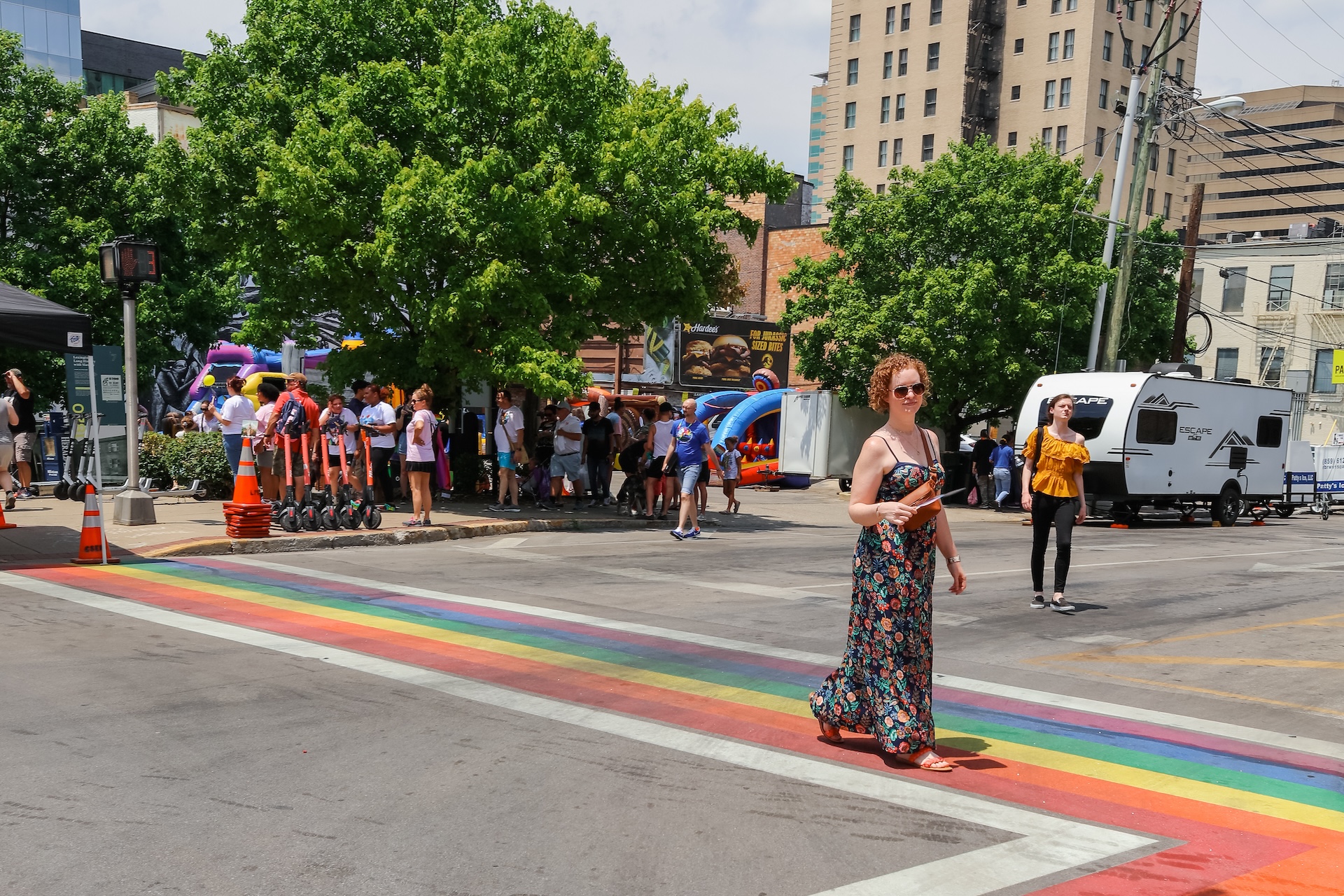 Rainbow Crosswalk