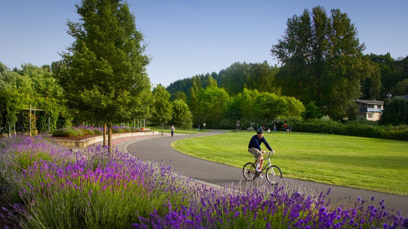 biking