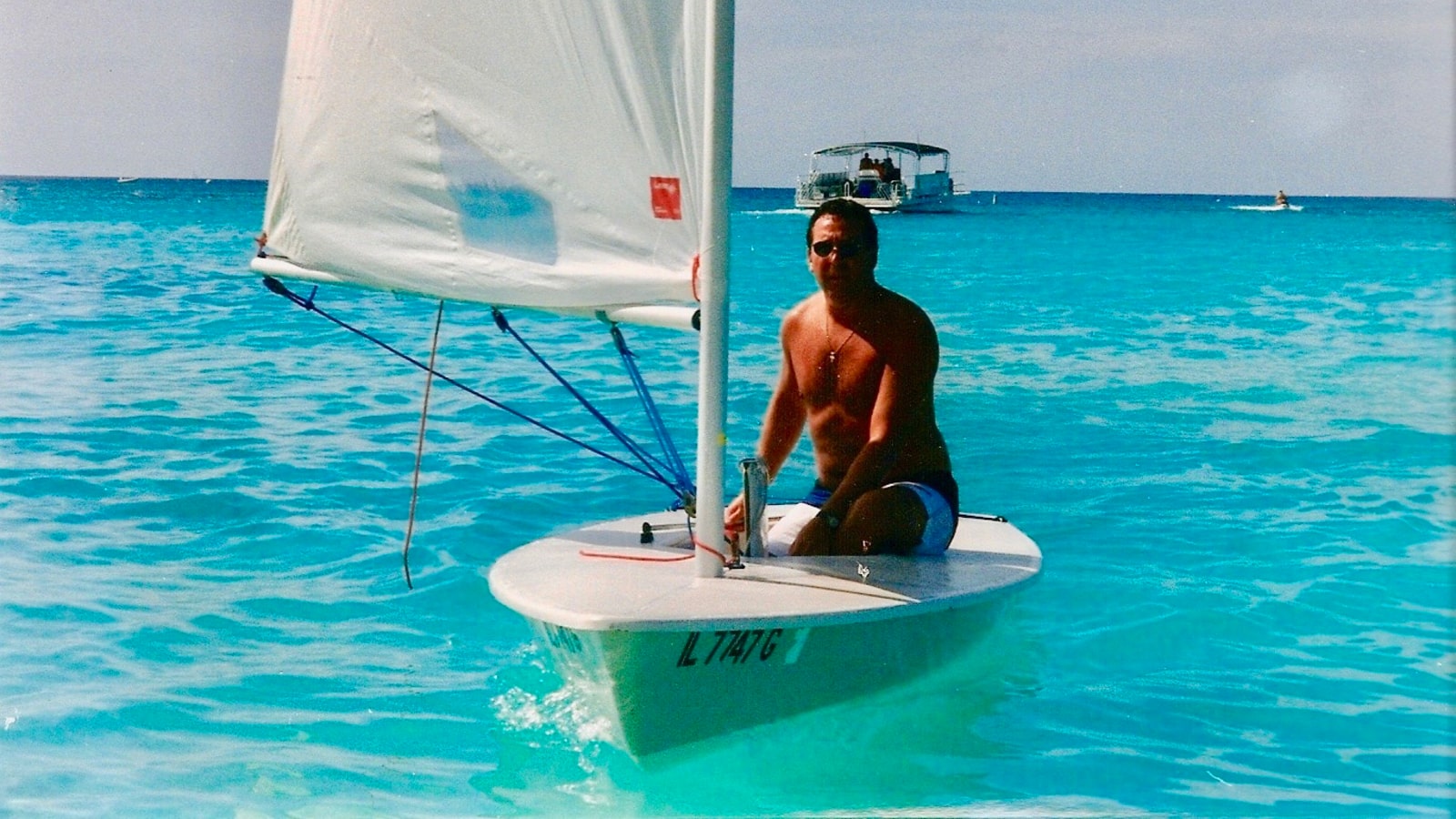 Cozumel Laser Sailboat