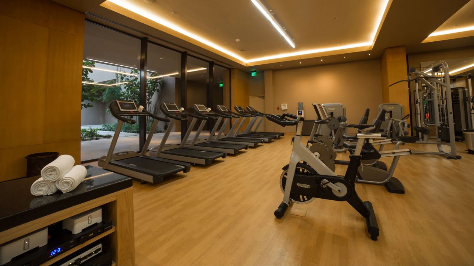 fitness center