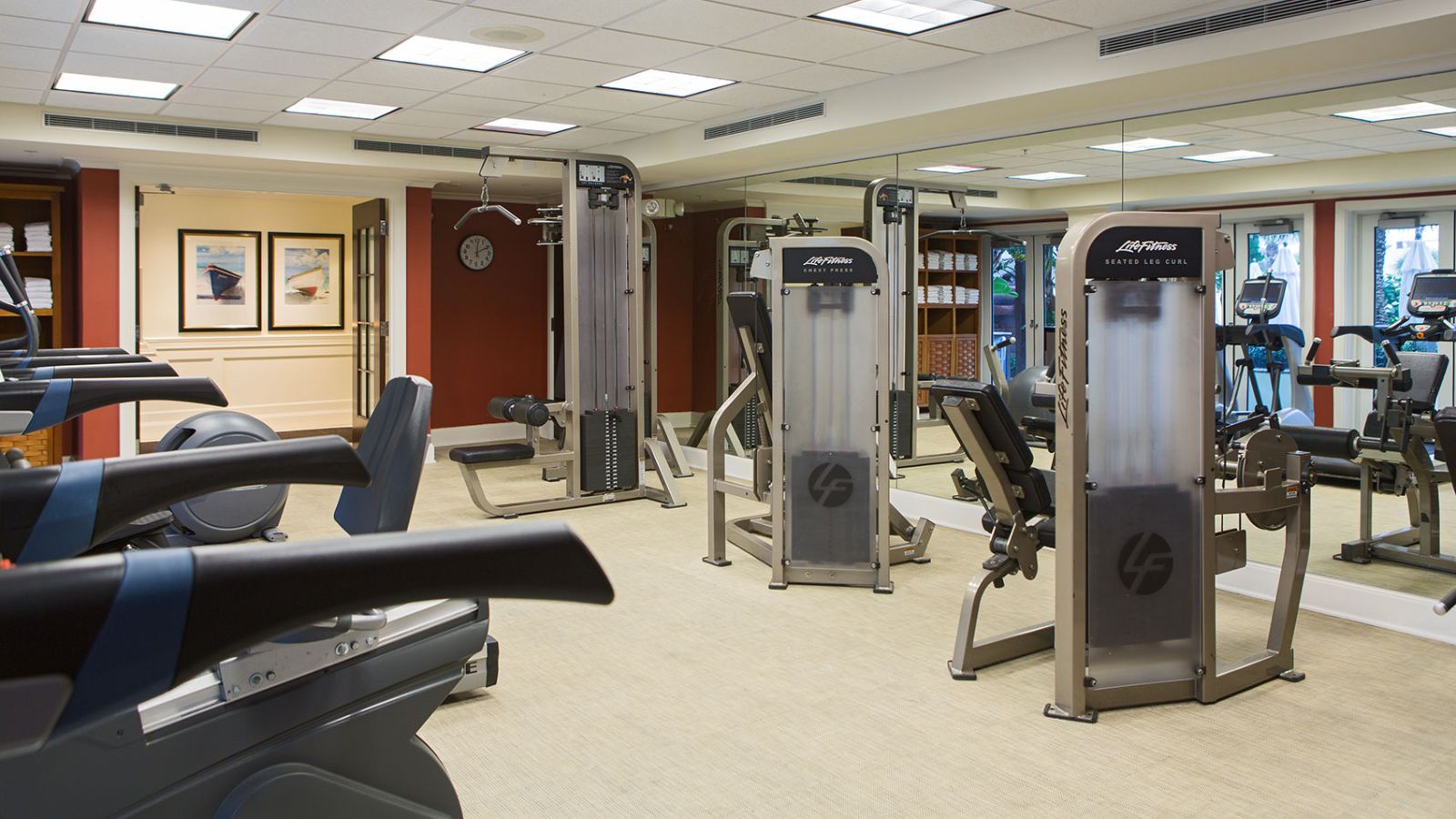 fitness center