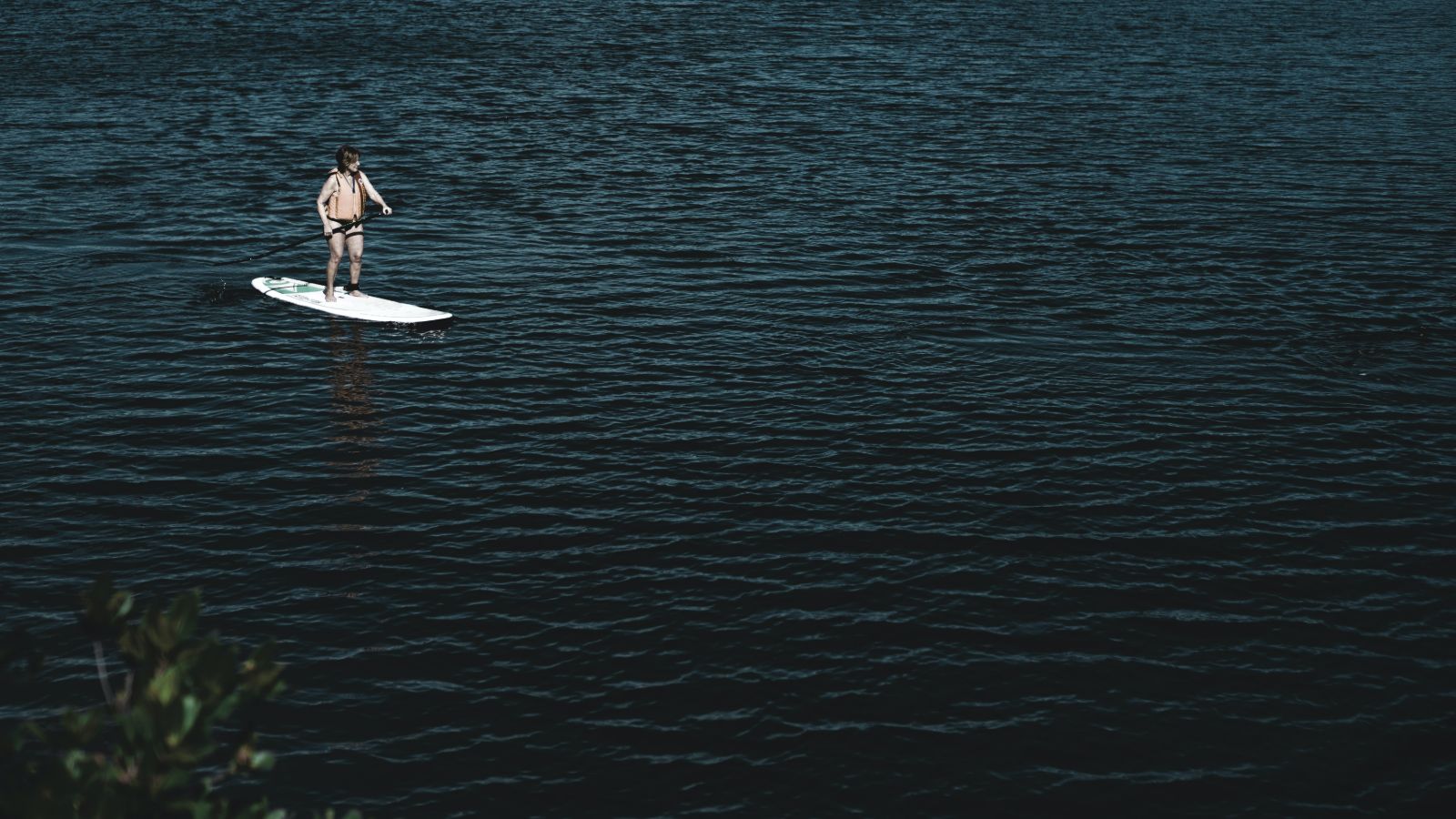 paddle boarding